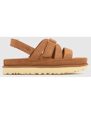 UGG Goldenstar Gleam Sandals - Brown