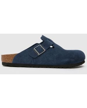 Birkenstock Boston Clog Sandals - Blue