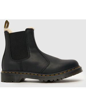 Dr. Martens Leonore Fur Lined Chelsea Boots, (Eu 36) - Black