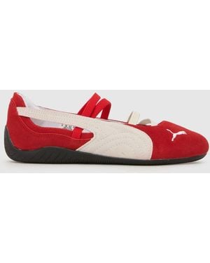 PUMA Speedcat Ballet Trainers - Red