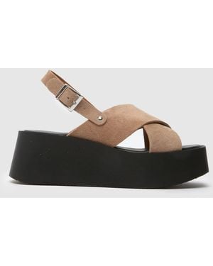 schuh True Platform Sandals - Brown