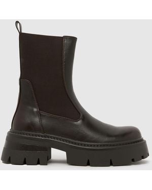 SIMMI Perez Chunky Chelsea Boots - Black
