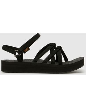 Teva Midform Kena Slim Sandals - Black