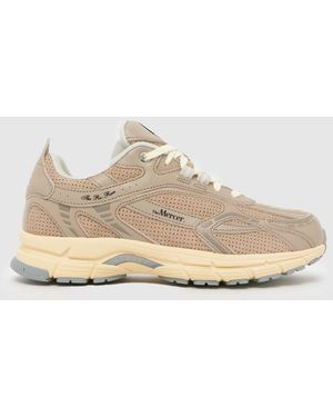 Mercer Re-Run Perforated Trainers - Natural