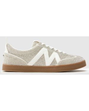 Steve Madden Degree-R Bling Trainers - White
