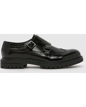 schuh Rumour Brogue Shoes - Black