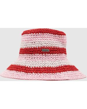 Barbour Esther Crochet Hat - Red