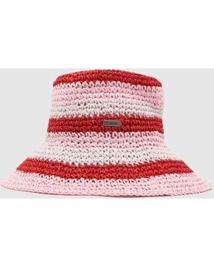 Barbour Esther Crochet Hat - Red