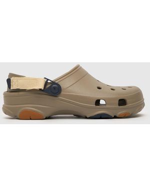 Crocs™ All Terrain Clog Sandals In Stone Multi - Brown