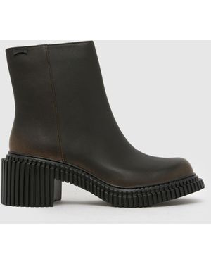Camper Pix London Heeled Boots - Black