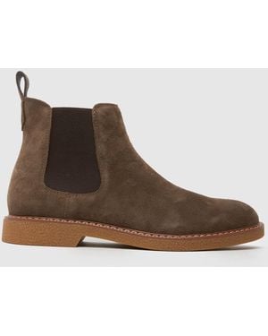 schuh Dawn Suede Chelsesa Boots - Brown