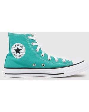 Converse Cons Ctas Hi Trainers - Blue