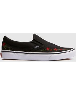 Vans Classic Slip-On Trainers - Black