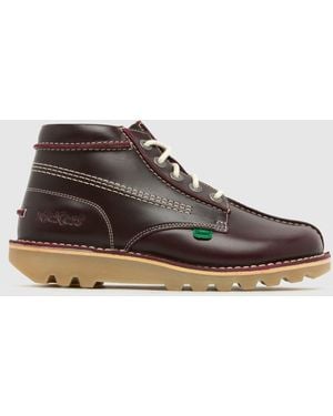 Kickers Classics Kick Hi Central Boots - Brown