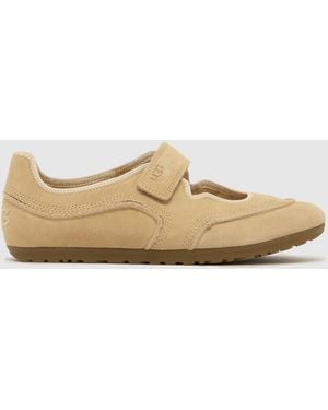UGG Quill Sneakerina Trainers - Natural