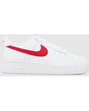 Nike Air Force 1 Trainers - White