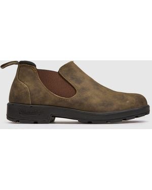 Blundstone Low Chelsea Boots - Brown