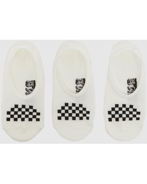 Vans Classic Canoodle Socks 3 Pack - White