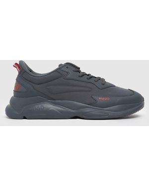 HUGO Leon Runner Trainers - Blue