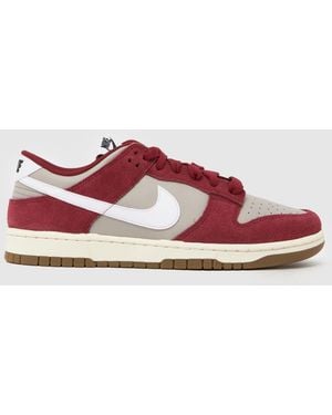 Nike Dunk Low Trainers - Red