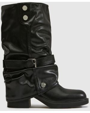 SIMMI Echo Slouch Mid Boots - Black