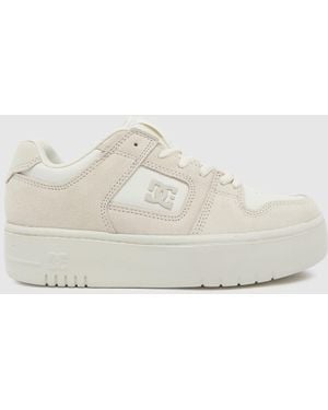 Dc Manteca 4 Platform Trainers - White