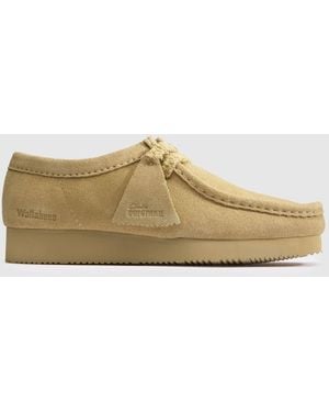 Clarks Wallabee Lite Flats - Natural
