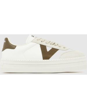 Victoria Barcelona Ciclista Trainers - White