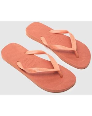 Havaianas Top Senses Flip Sandals - Orange