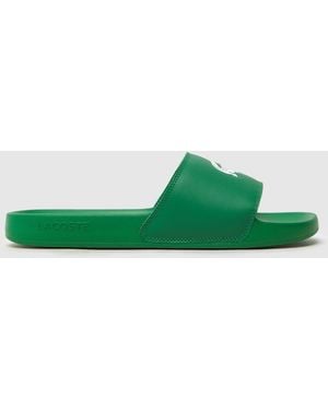 Lacoste Serve Slide 0.0 Sandals - Green