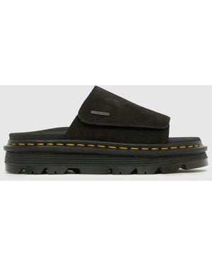 Dr. Martens Zebzag Slide Sandals - Black