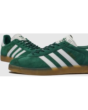 adidas Dark Green Gazelle Trainers