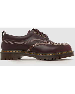 Dr. Martens Lowell Moc Toe Flats - Brown