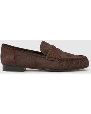 Bibi Lou Lyra Loafer Flats - Brown
