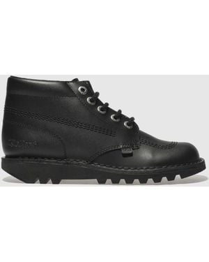Kickers Kick Hi Mono Boots - Black
