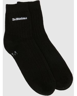 Dr. Martens Short Quarter Socks - Black