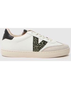 Victoria Berlin Glitter Leopard Trainers - Multicolour