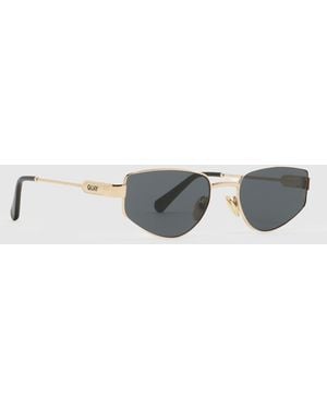 Quay Hit Single Sunglasses - Grey