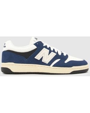 New Balance 480 Trainers - Blue