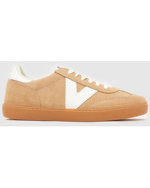 Victoria Berlin Serraje Retro Trainers - Natural