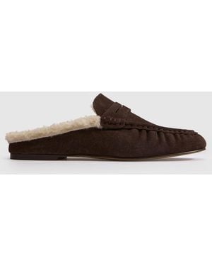 Steve Madden Rafe-F Mule Flats - Brown