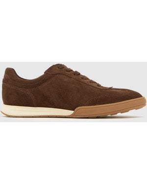 schuh Waldorf Suede Trainers - Brown