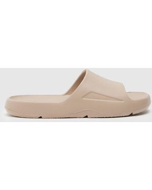 Schuh Harris Slider Sandals In - Natural