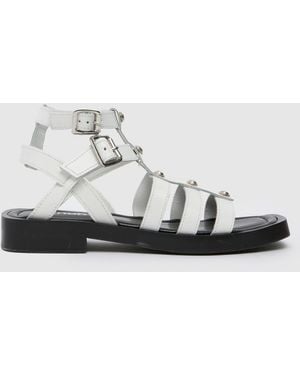 schuh Tempeny Studded Sandals - Brown