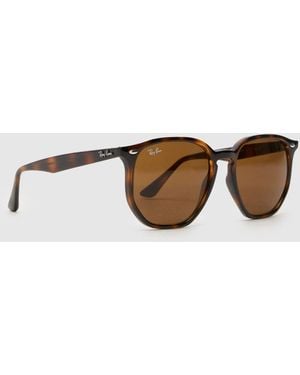 Ray-Ban Hexagonal Sunglasses - Brown