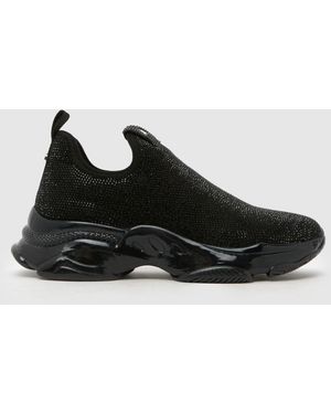 Steve Madden Mythical Bling Trainers - Black