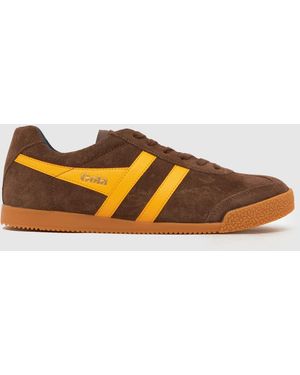 Gola Harrier Trainers - Brown
