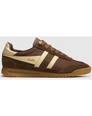 Gola Tornado Trainers - Brown