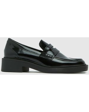 schuh Leighton Loafer Flats - Black