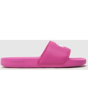 Lacoste Serve Slide 0.0 Sandals - Pink